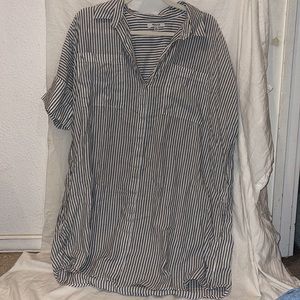 Madewell button down dress/tunic